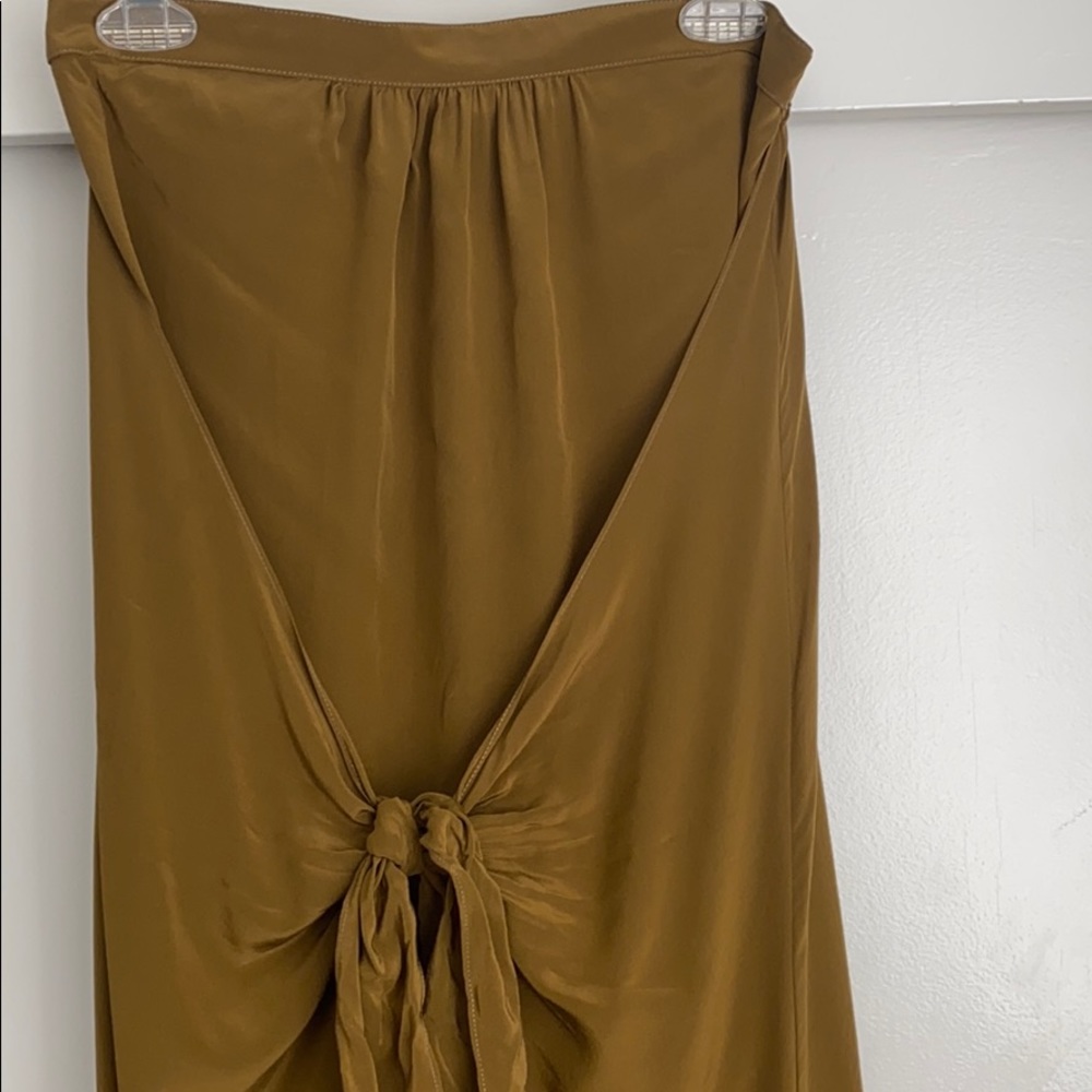 Silk maxi dress